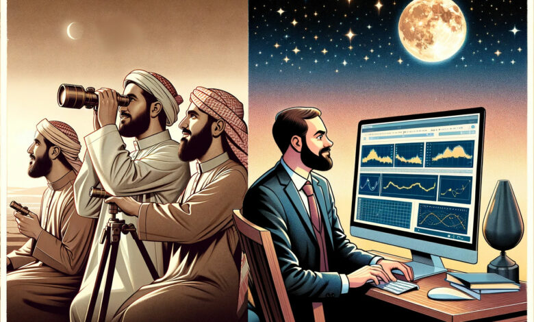 observateurs musulmans de la lune