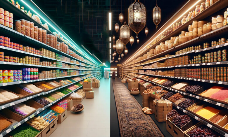 Les rayons des supermarchés s'adaptent pour le ramadan
