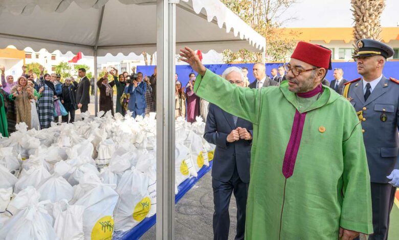 Le roi Mohammed VI du Maroc lance l’opération nationale de solidarité